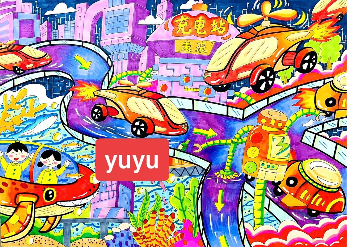 未来5年出行新变化未来出行方式绘画