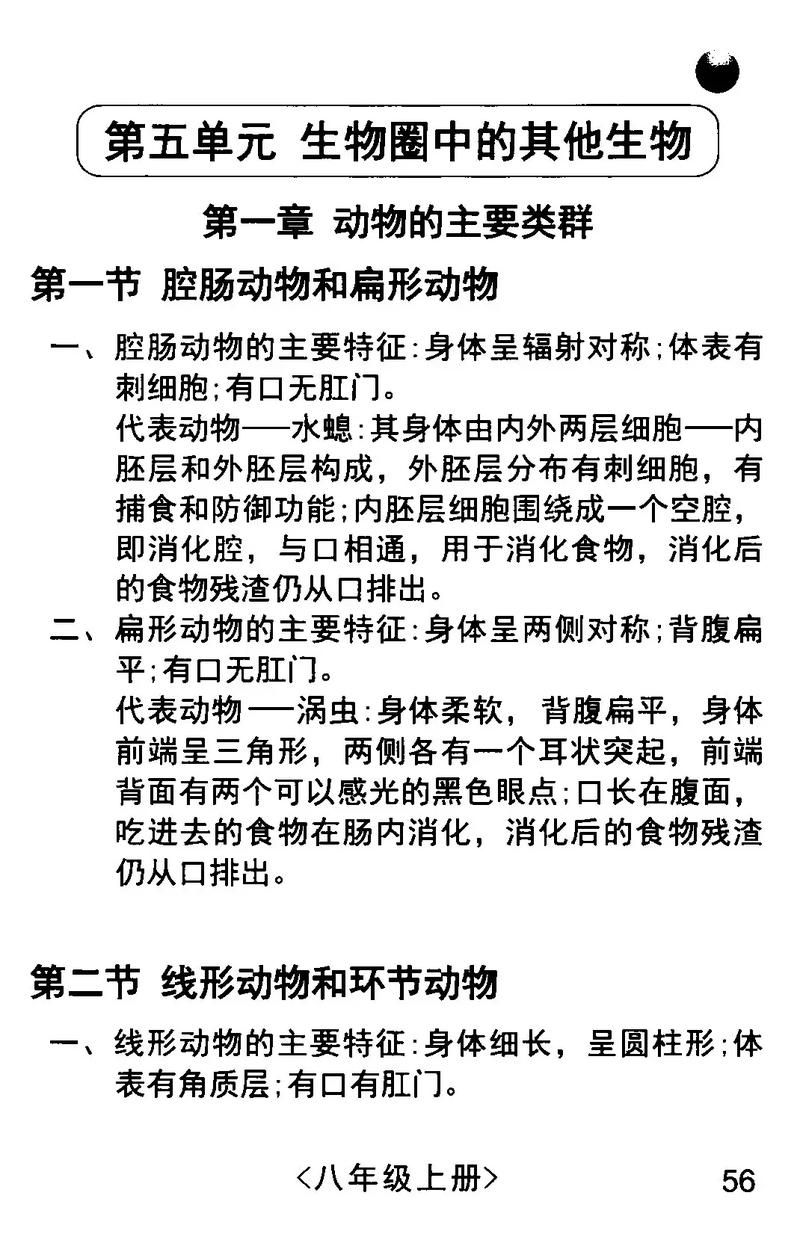 给大家普及下腔肠动物和扁形动物ppt学习教程免费下载腔肠动物与扁形动物归纳总结