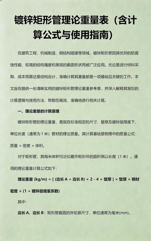 给大家普及下镀锌钢管的理论重量学习教程免费下载镀锌钢管的理论重量表