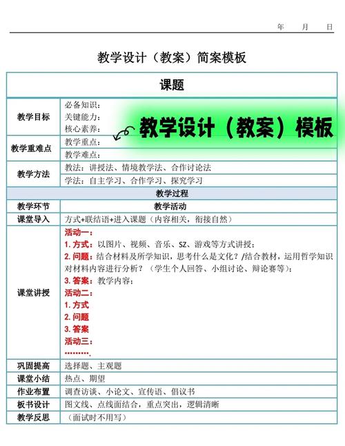 给大家普及下初中英语教案模板学习教程免费下载初中英语教案模板全英文