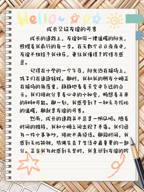 给大家普及下成长见证友谊的可贵学习教程免费下载友谊的见证作文